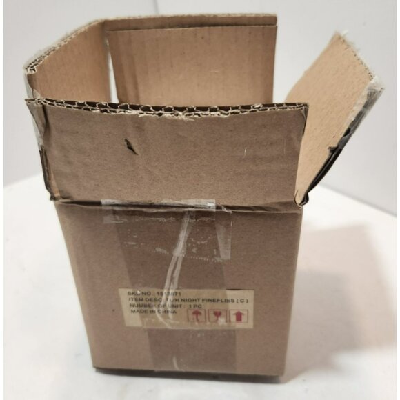 Yankee Candle Tealight Holder Night Fireflies 1513871 Metal Black & Gold in Box - Picture 7 of 10